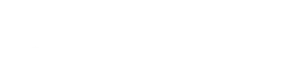 Logo bianco con una foglia delineata a sinistra e il testo 